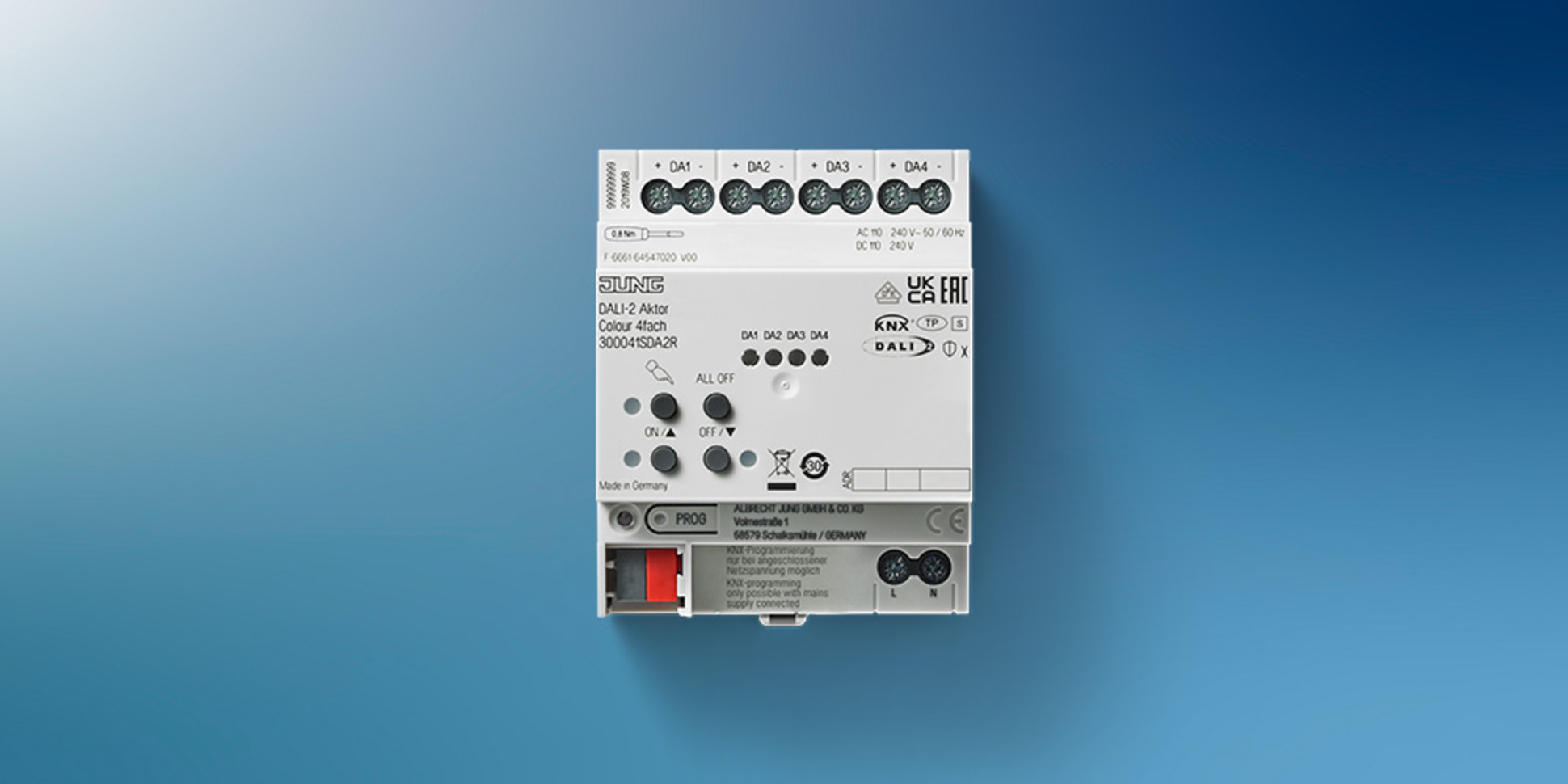 KNX DALI 2 Gateway Colour bei Elektrofachbetrieb Völker GmbH in Bad Schwartau